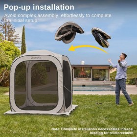 East Oak Screen House Pop-Up Tent -2
